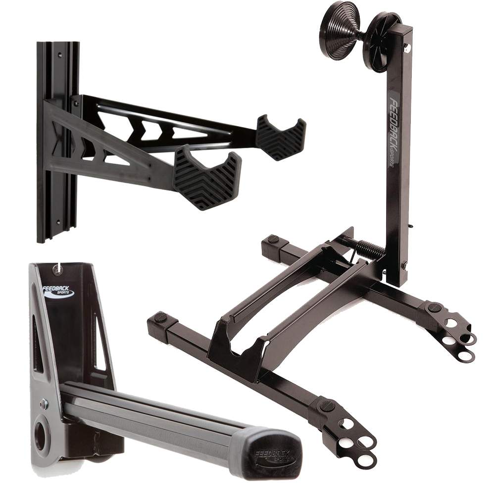 Feedback Sports Bike Storage Solutions: Velo Wall Post $19.88, Velo Wall Rack $22.67, RAKK Stand (Black) $23.21 at Amazon/Home Depot & More + Free Store Pickup