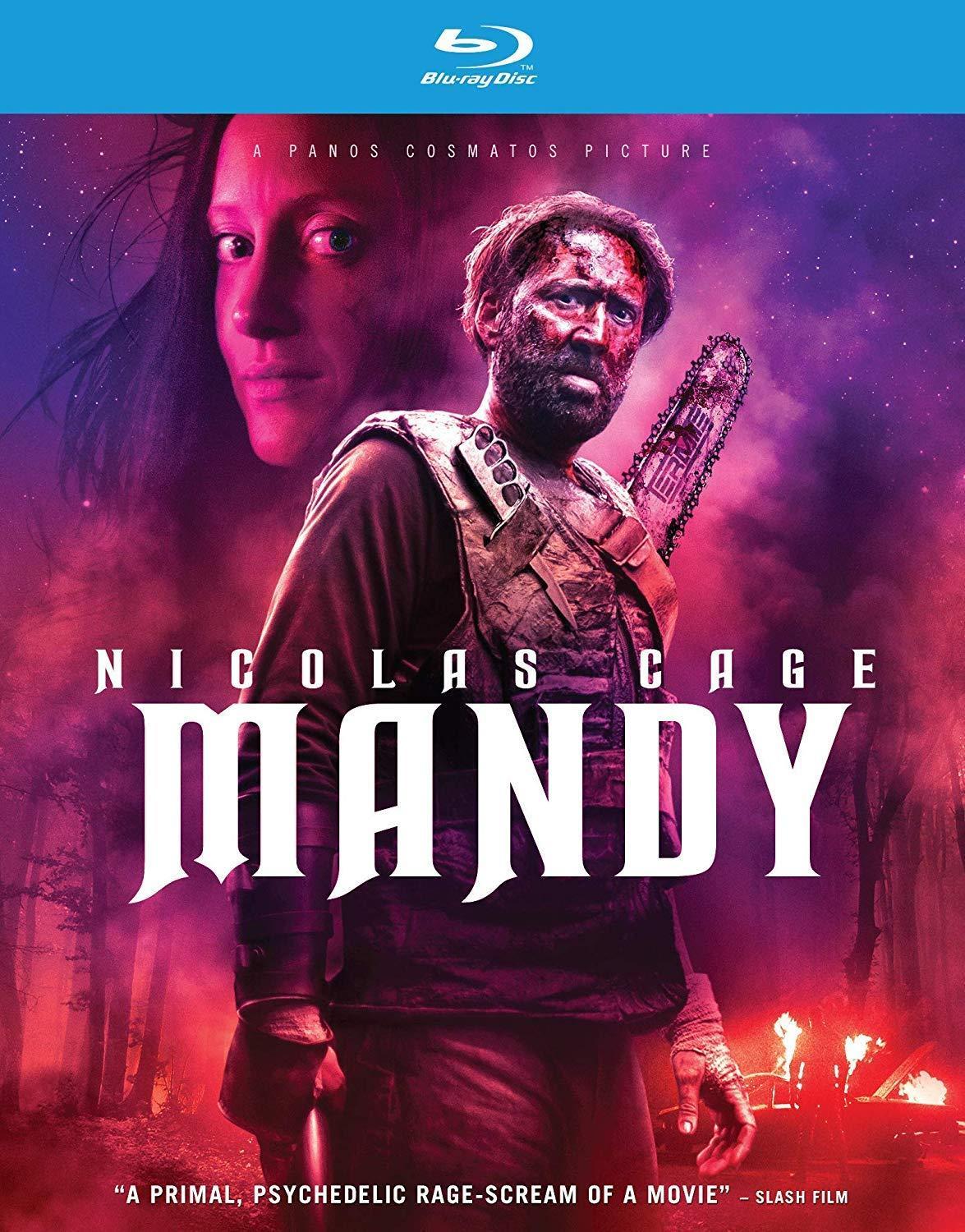 Mandy (Blu-ray) Nicholas Cage – $5 – Walmart / Amazon
