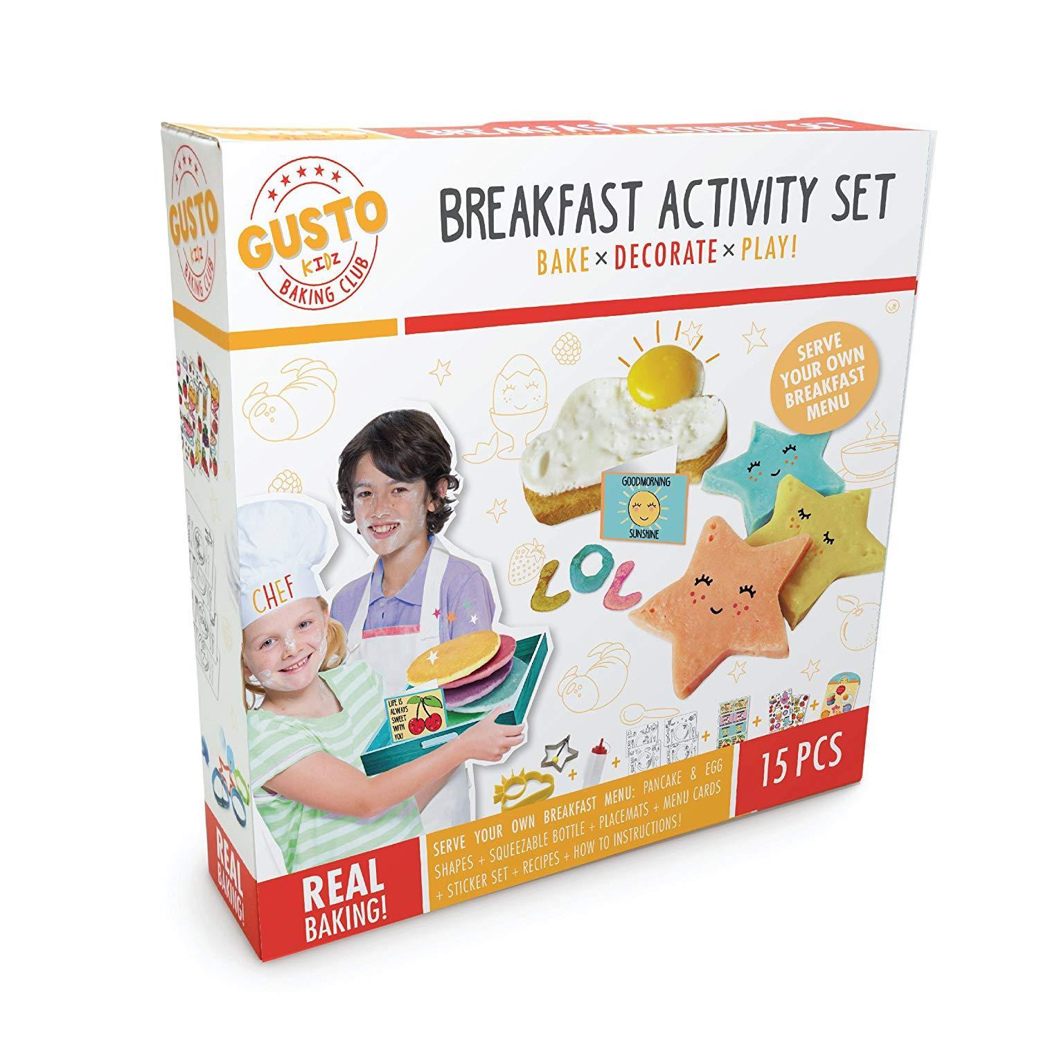 Gusto Kids’ Breakfast Activity Set $4.20 + Free Shipping w/ Prime or on orders $25+