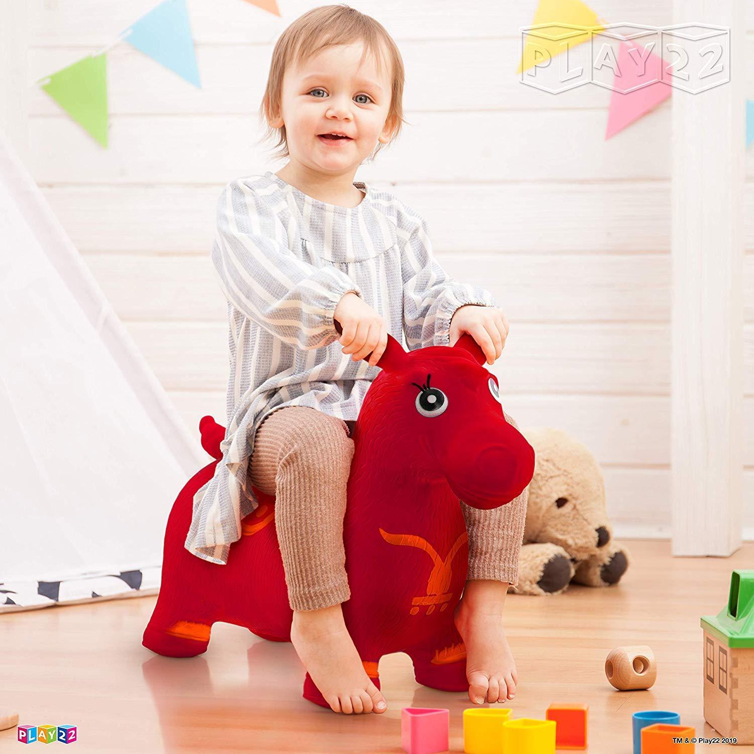 Toddler Horse Hopper / Bouncer (red)  $10 + free shipping with Prime or on orders over $25