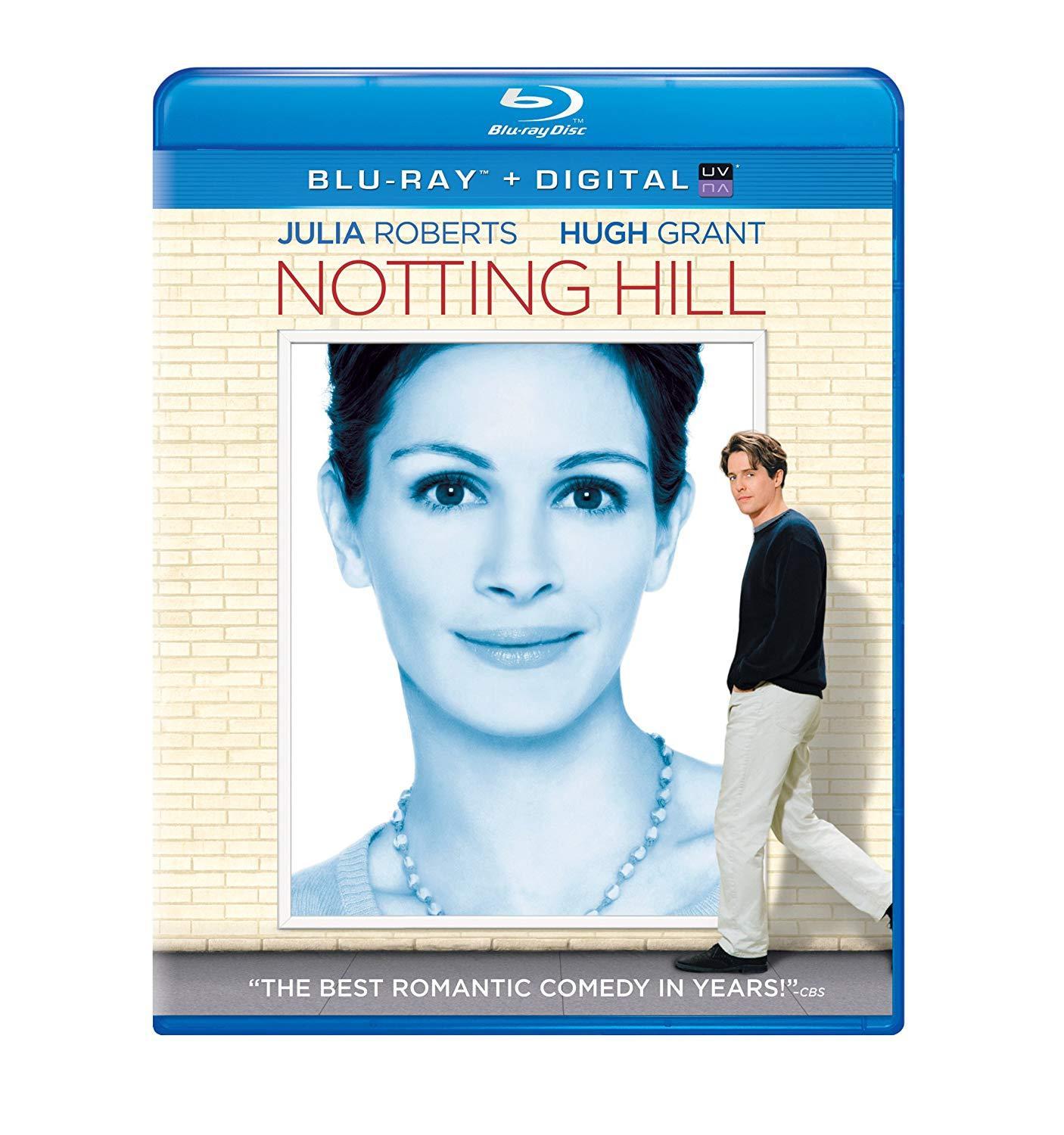 Notting Hill (Blu-Ray + Digital) $4.99 via Amazon