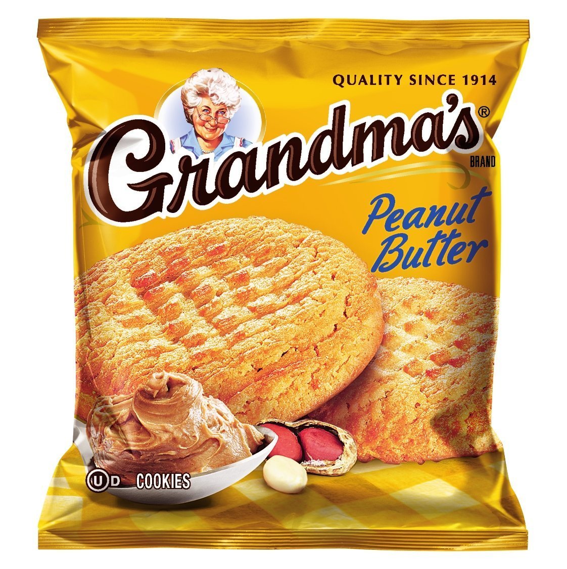 60-Pack 2.5oz Grandma’s Cookies (Peanut Butter)