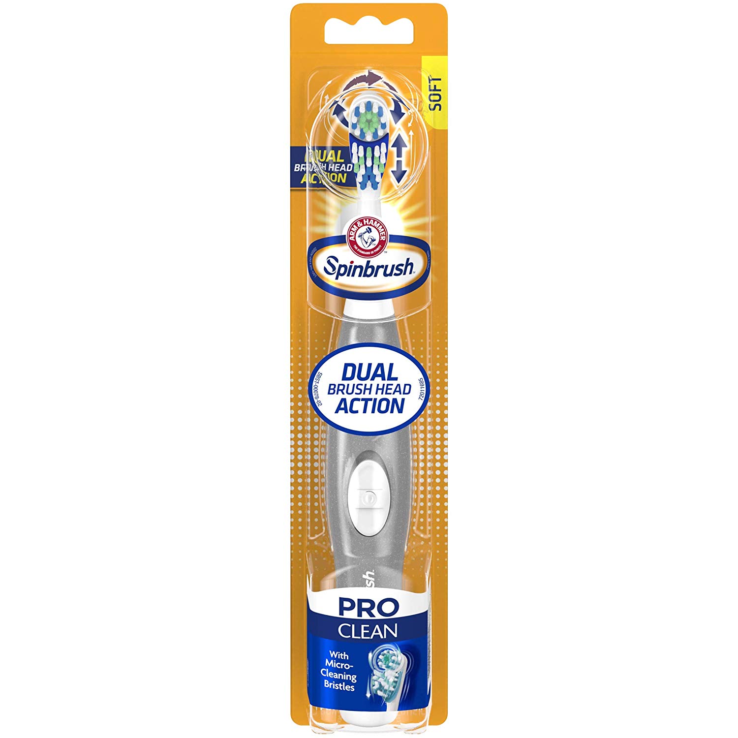 Arm & Hammer Spinbrush Pro Series Daily Clean Battery Toothbrush (Soft)