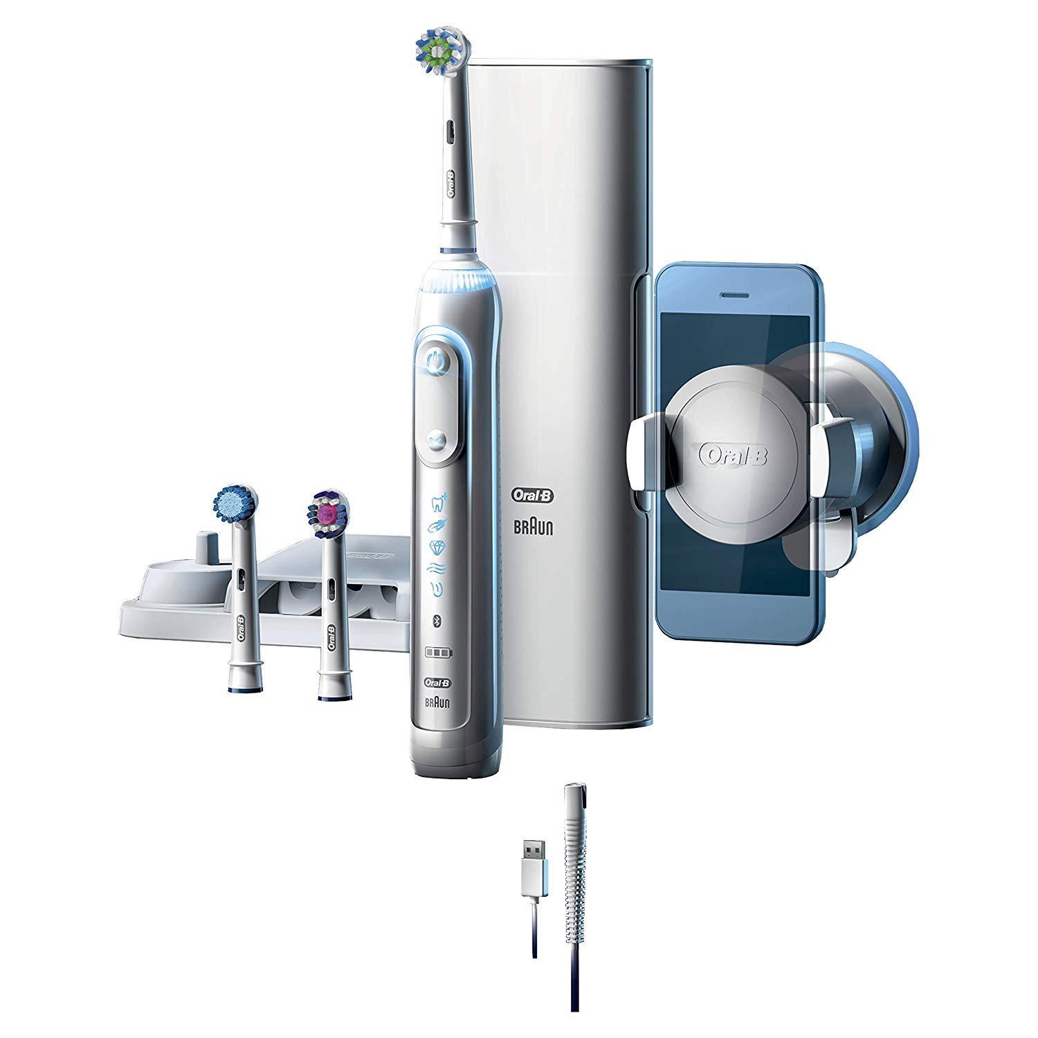 Oral-B 8000 Electronic Toothbrush, White, Powered by Braun $99.94