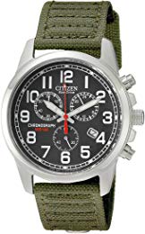 Men’s Citizen Chandler Eco-Drive Chronograph Canvas Watch