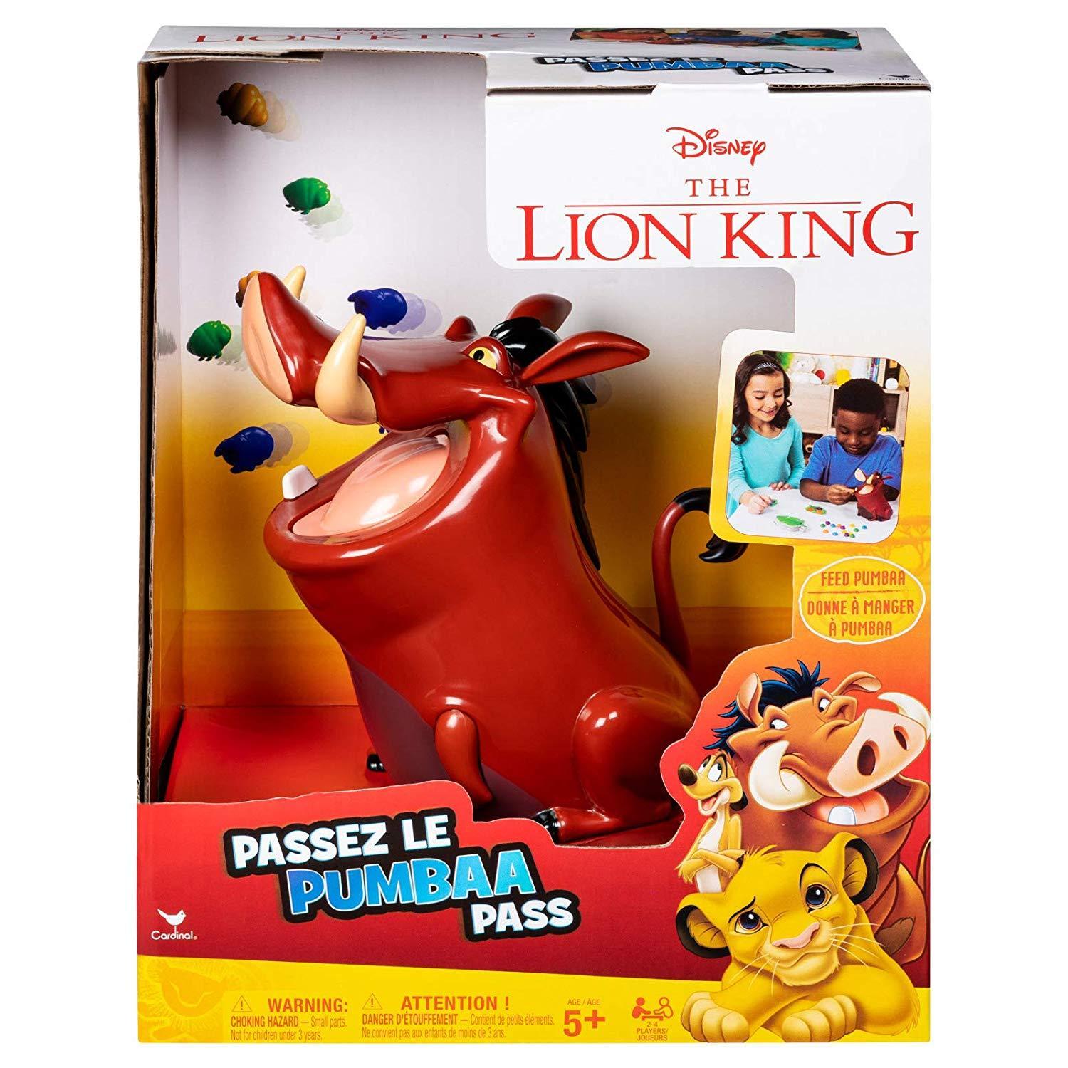 Lion King Pumbaa Pass Game $7.74 – Amazon