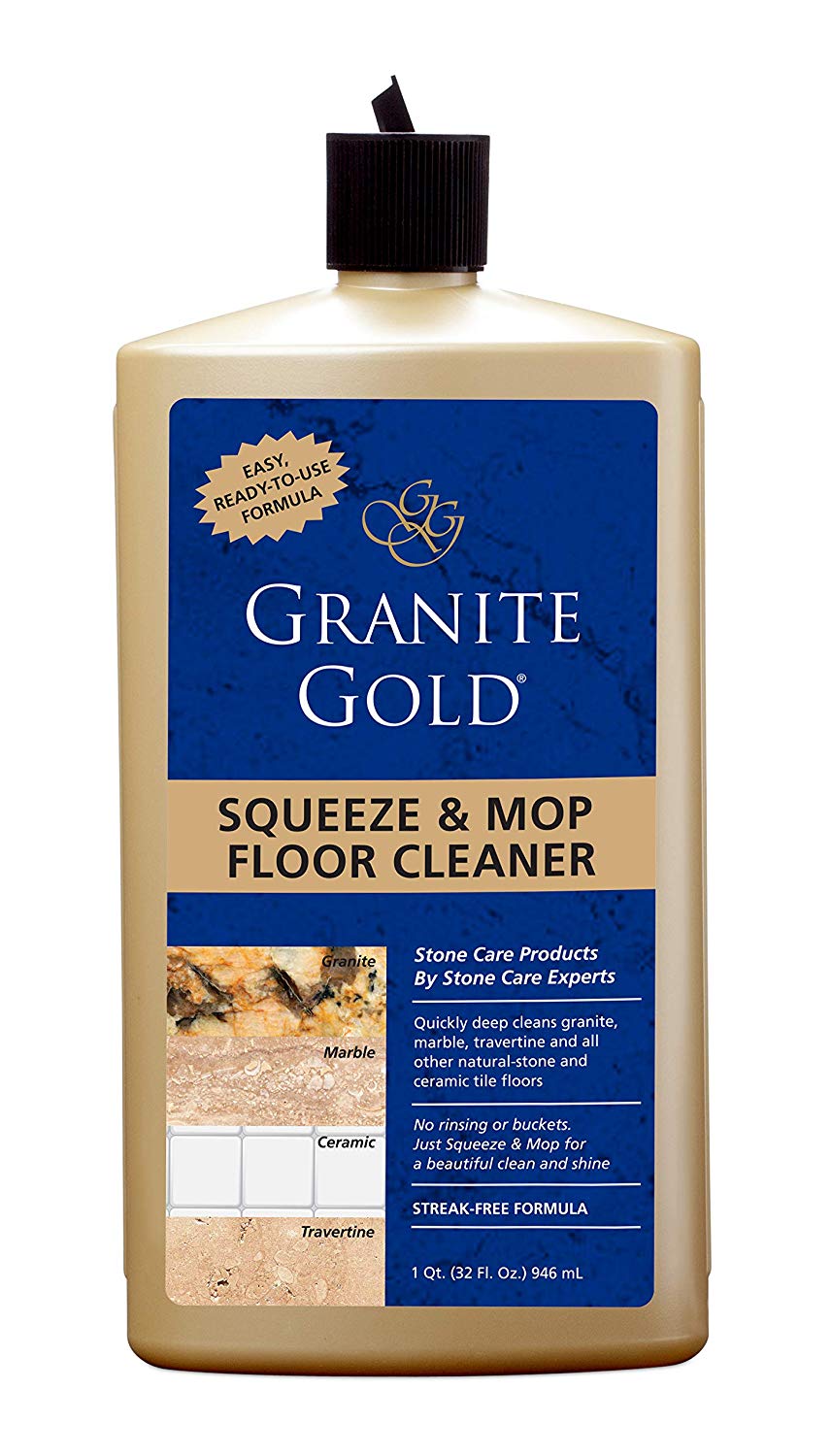 32-Ounce Granite Gold Squeeze And Mop Floor Cleaner $2.15 + Free Prime Shipping
