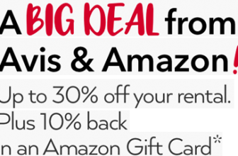 AVIS Automotive Rental As much as 30% Low cost w/ Amazon Prime + 10% Amazon Present Card