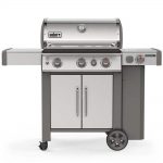 Weber Genesis II S-335 3-Burner Propane Gasoline Grill in Stainless Metal-61006001 – The Residence Depot $564