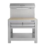 Kobalt 45-in W x 36-in H 3-Drawer Wood Work Bench Lowes.com – $109.17