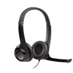 Logitech H390 On-Ear USB Headset w/ Noise-Cancelling Mic (Black)
