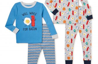 4-Piece Wonder Nation Boys’ Long Sleeve Snug Fit Cotton Pajama Set (varied) $8, 4-Piece Cozy Jams Girls’ Pajama Set (varied) $7.26 & More + F/S w/ Walmart+ or on $35+