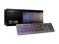 EVGA Z12 RGB Backlit LED Gaming Keyboard w/ 5 Programmable Keys