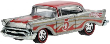 Hot Wheels ’57 Chevy Bel Air Car, 2015 Zamac Edition Metal Vehicle