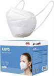 BYD CARE KN95 Respirator, 50 Items, Breathable & Comfy Foldable Security Masks with Ear Loop $16.00