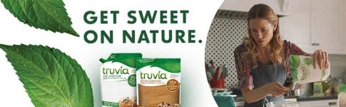 24oz Truvia Cane Sugar Mix, Pure Stevia Sweetener and Cane Sugar for $4.75 w S&S + FS