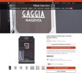 $849 Gaggia Magenta Prestige Fully Automatic Espresso Machine by having free postage and having no tax burden at Whole Latte Love