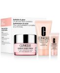 Clinique: 3-Pc Hydrate & Glow Moisture Surge Skincare Set $21, 4-Pc AntithatBlemish Basics Skincare Set $22.sixty & More   a Slickdeals Cashback   Free Shipping twenty-five dollar
