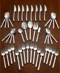 45-Piece J.A. Henckels Zwilling Twin Brand Opus 18/10 Stainless Flatware Set