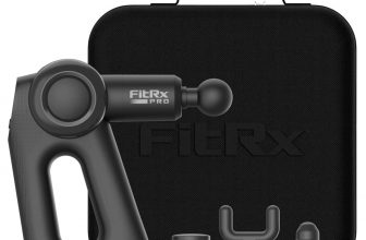 FitRx Professional Massage Gun Handheld Deep Tissue Percussion Massager for Neck & Again Muscle Reduction – $30 at Walmart