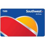 Sam’s Club Members : Southwest Airlines $500 Value eGift Card (Email supply), $450