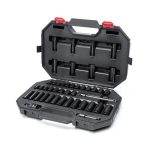 44-Piece Husky 3/8″ Drive SAE/MM Impact Set