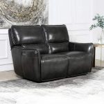 Costco Wayton Energy Leather-based Reclining Loveseat $799 YMMV