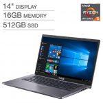Costco Members: ASUS 14″ M415 Laptop: Ryzen 5 5500U, 14″ 1080p, 512GB M.2 SSD
