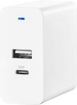 Insignia 2-Port 30W (18 W USB-C / 12W USB) Wall Charger (White)