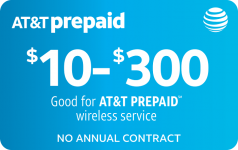 AT&T or Cricket Wireless Prepaid Phone Cards (Email Delivery)