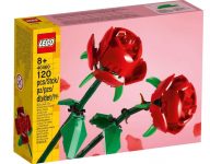 LEGO Retailer Building Set: 111-Piece LEGO Tulips Set $10, 120-Piece LEGO Roses Set