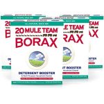 4-Pack 65-Oz 20 Mule Team Borax Detergent Booster & Multi-Purpose Cleaner
