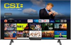 Toshiba – 55″ Class M550 Collection LED 4K UHD Good Fireplace TV $500