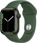 Apple Watch Series 7 GPS, 41mm Green Aluminum Case with Clover Sport Band – Regular $339