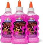 Elmer’s Liquid Glow-in-the-Dark & Glitter Glue (Pink) $1.15+ Amazon & Walmart