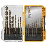 DEWALT 14-Piece Assorted x Set Cobalt Twist Drill Bit Lowes.com – $10