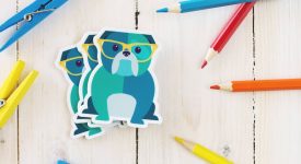StickerMule New Customers: 10-Count 3″ x 3″ Custom Die Cut Vinyl Stickers
