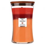 $13.75 WoodWick Trilogy Autumn Harvest – Large Hourglass Candle