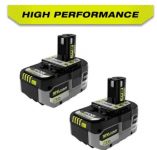 Ryobi HP 18V Excessive Efficiency 6.0 Ah Batteries (2-Pack) $139