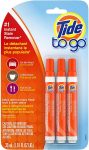3-Count Tide To Go Instant Stain Remover Liquid Pen