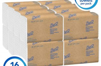 16-Pack of 250-Count Scott Essential Multifold Paper Towels $14.ninety randomurl/ Subscribe & Save   free postage randomurl/ Prime or over twenty-five dollar
