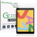 amFilm Glass Screen Protector for iPad 10.2″ (eighth, seventh Generation, 2019) (2 Pack) for $5.75