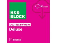 HR Block Deluxe 2021 $13.99