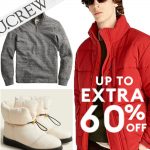 J. Crew Men’s Double-Knit Half Zip $11.90, Cotton-Linen Suit Jacket $34, Nordic PrimaLoft Puffer $51 | Women’s Elsa Puffer Boot $29.25 + FS