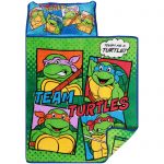 Teenage Mutant Ninja Turtles Kids’ Nap Mat w/ Fleece Blanket & Pillow $8.98 & Extra + FS w/ Walmart+ or FS on $35+