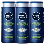 3-Count 16.9oz. Nivea Men Maximum Hydration 3 in 1 Body Wash w/ Aloe Vera
