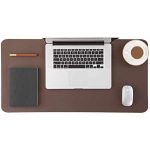 Bedsure Leather Desk Pad 15.7×31.5 inches for $9.61 | 17×35 inches for $11.09