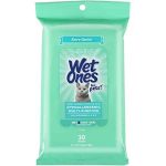 30 Wipes (1pk) Wet Ones for Pets Hypoallergenic Multi-Purpose Dog Wipes $1.35 + Free Ship w/Prime