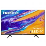 50″ Hisense U6G 4K ULED Quantum HDR Smart TV (2021) + $100 Amazon Gift Card