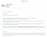 Chase Offers TurboTax – $10 Off – YMMV